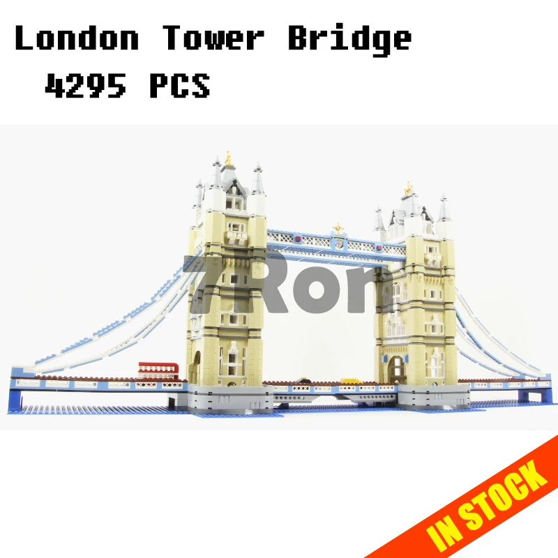 

Models building toy 17004 Creator Expert London Tower Bridge Building Blocks Compatible with lego City 10214 toys & hobbies