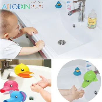 

11.11 Animal Faucet Extension Children's Guide Sink Hand Sanitizer Handwashing Tools Extension of The Water Trough Bathroom