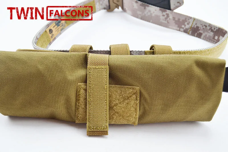 MOLLE рулонная хозяйственная сумка для мусора CORDURA Модульная Боевая охотничья походная тактическая походная TW-M007