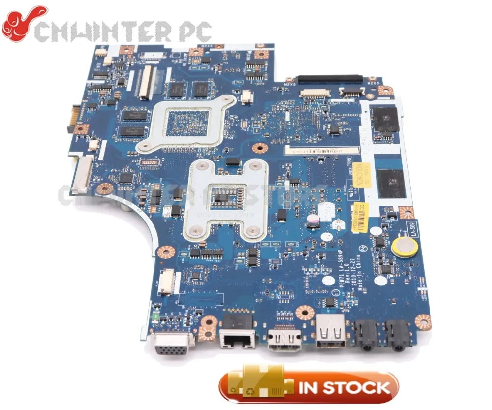 Материнская плата NOKOTION для ноутбука Acer aspire 5742 5742G HM55 DDR3 GT540M 1 ГБ бесплатный ЦП