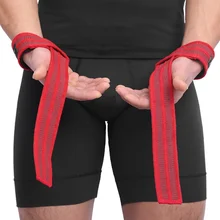 2 шт./лот спортивные наручные Поддержка Профессиональная Регулируемая Вес подъема бодибилдинг браслет тренажерный зал на защита запястья