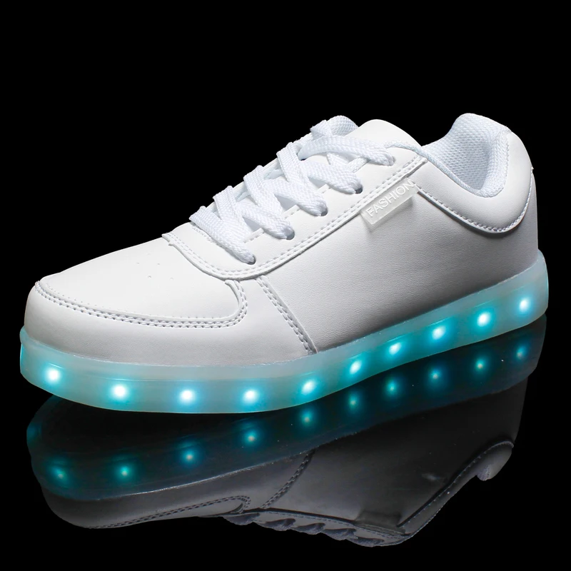 11 Colors Led Sneaker Women & Men Shoes, Led Luminous USB Charging
