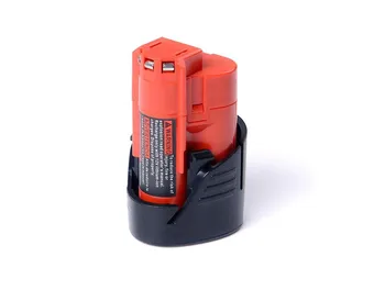 

High Quality M12 12V 3000mAh Li-ion Tools Power Battery For Milwaukee 48-11-2401,48-11-2402,C12 B,C12 BX,M12,48-11-2411