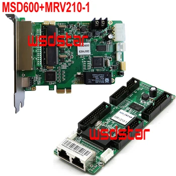 

MSD600 LED Sending Card+MRV210-1 LED Receiving Card Full Color LED control system P4 P5 P6 P8 P10 P12 LED display controller