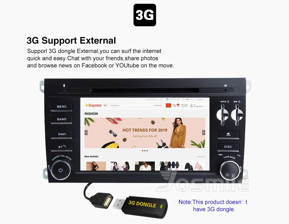 Perfect 2 Din Car DVD Player Radio For Porsche Cayenne Multimedia 2003 2004 2005 2006 2007 2008 2009 2010 GPS Navigation Car Head Unit 8 Perfect 2 Din Car DVD Player Radio For Porsche Cayenne Multimedia 2003 2004 2005 2006 2007 2008 2009 2010 GPS Navigation Car Head Unit 8