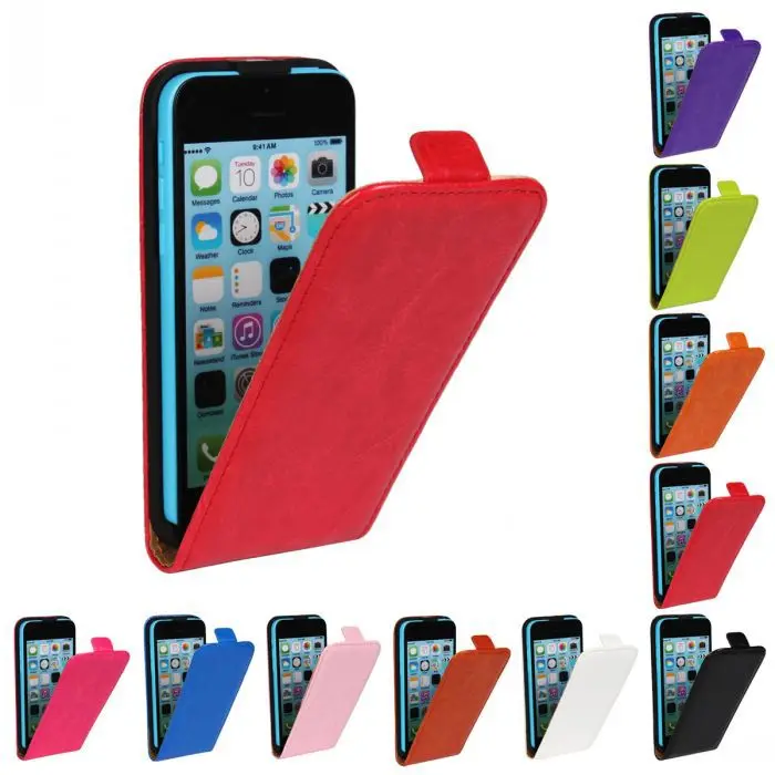 

Retro Book Luxury PU Leather Case Flip Cover Phone Flip vertical cover bag For Apple iphone 5C 5C FS