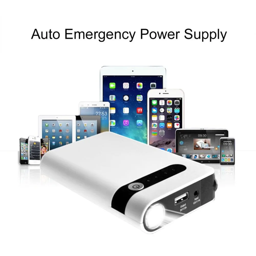

12V 20000mAh US Plug Mini Car Jump Starter Protable Multifunctional Emergency Charger Power Bank Battery Hot Selling