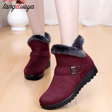 Botas de inverno para as mulheres sapatos de mulher botas de neve de inverno quente tornozelo botas para mulheres 2018 botas femininas de inverno