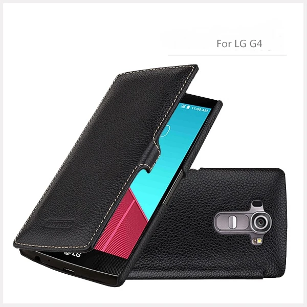 

New 100% Genuine Leather Case for LG G4 H818 Skin Flip Vintage Simple Fashion Cell Phone Case Free Shipping