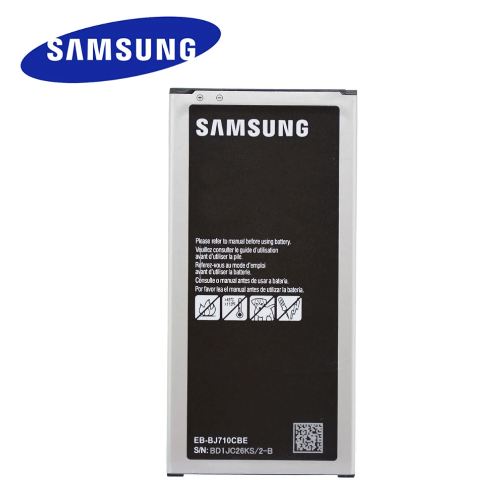 Оригинальный EB BJ710CBE для Samsung GALAXY J7 2016 батарея J710 J710F J7108 J7109 3300MAH Аккумулятор akku с