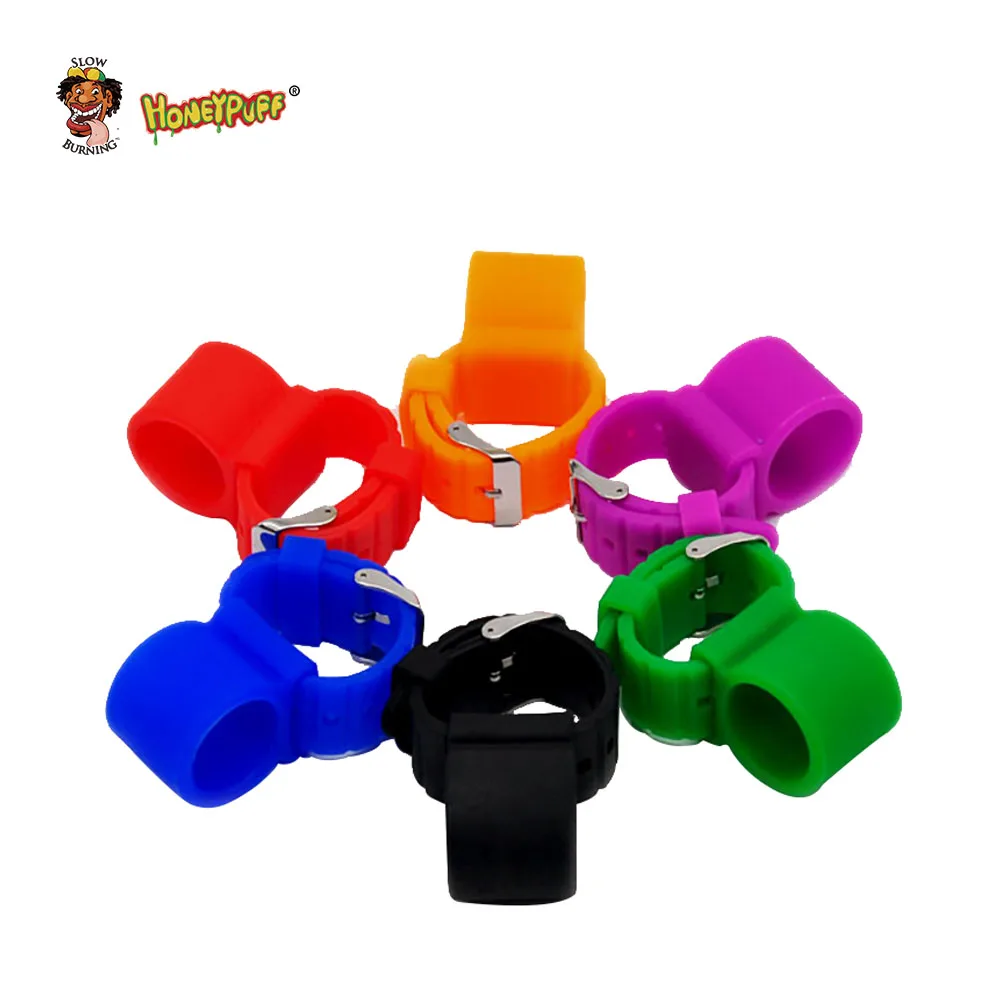 Watch-Style-Silicone-Shisha-Hose-Holder-For-Hookah-Shisha-Chicha-Narguile-Accessories-Color-Random