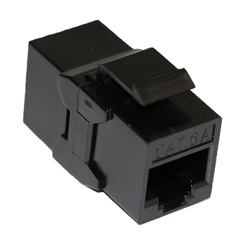 

5 Pieces 10G bps UTP Cat 6A Inline Coupler for Cat 6A Network Cable Fluke Passed Network Keystone Jack