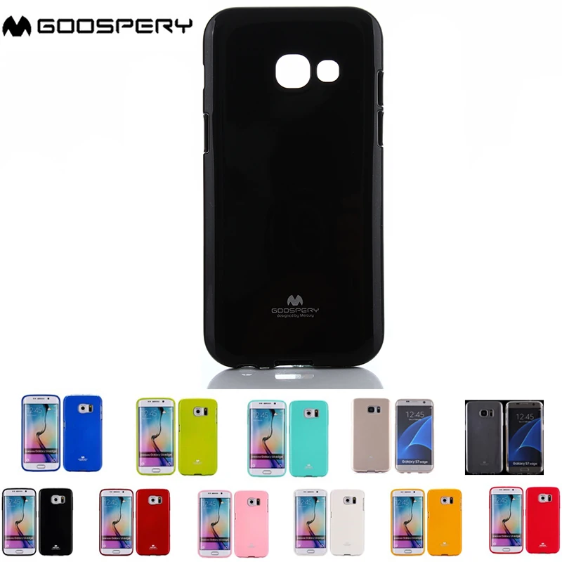 

Original GOOSPERY Color Pearl Jelly Flexible TPU Soft Cover Case For Samsung Galaxy A50 A60 A70 A80