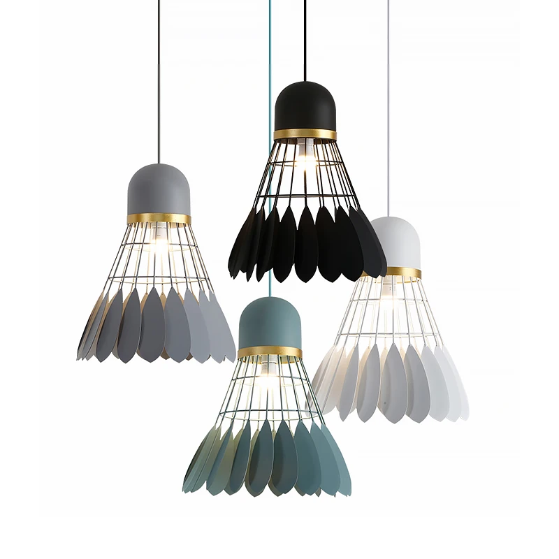  Badminton chandelier Minimalist modern Scandinavian restaurant lamp dining room lamp Creative perso - 32868014317