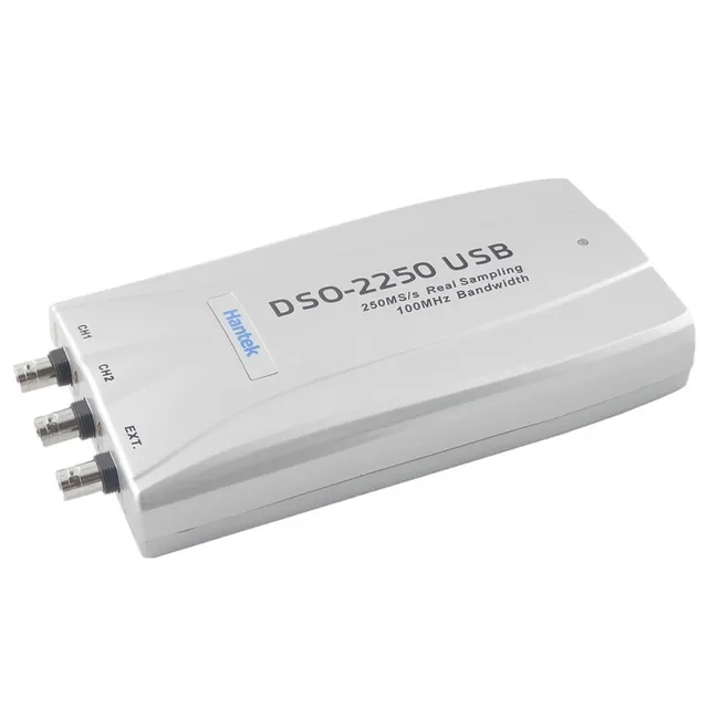 Cheap DSO-2250 HANTEK Virtual Oscilloscope USB2.0 PC Based 100MHz 2 Ch 250MSa/s Oscilloscope Automotive With 23 Measurement Functions