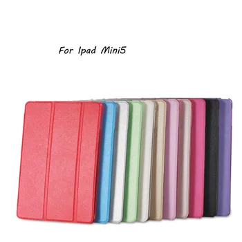 

ULIFART ForNew Apple iPad Mini5 2019 Protective Smart PU Leather Back Cover Case Dropshipping