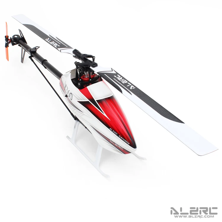 ALZRC X360 FBL 6CH 3D Летающий вертолет с 2525 мотором V4 50A бесщеточный ESC Стандартный