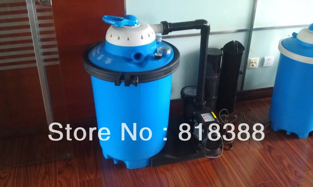 

seawater filter in the pool