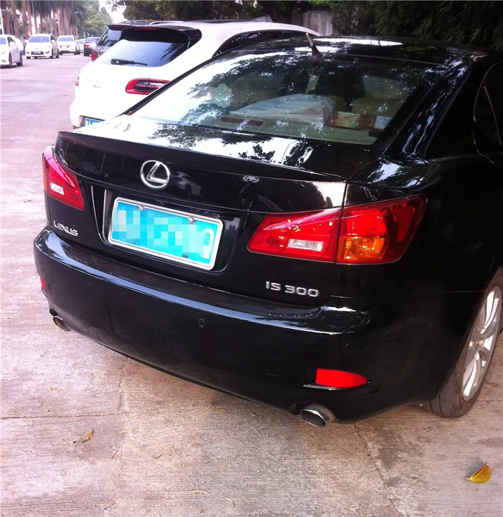 Спойлер для Lexus IS250 2006-2012 Lexus IS300 IS350 TYk, спойлер из АБС-пластика, заднее крыло, цветной задний спойлер