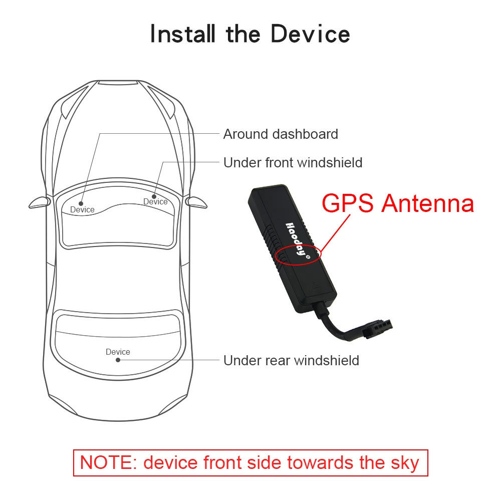 Высококачественный супер мини-автомобиль gps трекер H905 в режиме реального времени отслеживающий локатор H905 широкий рабочий напряжение 9-90 в гео-забор бесплатное приложение