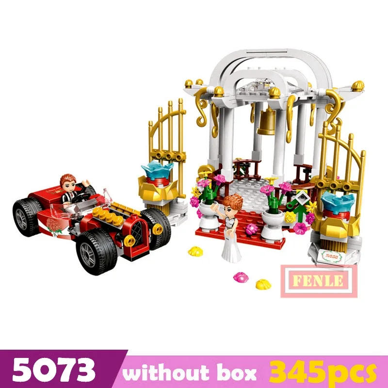 Новые друзья серии парк развлечений модель колесного обозрения строительные блоки кирпичи игровые игрушки для детей девочек игрушки подарки - Цвет: WL5073