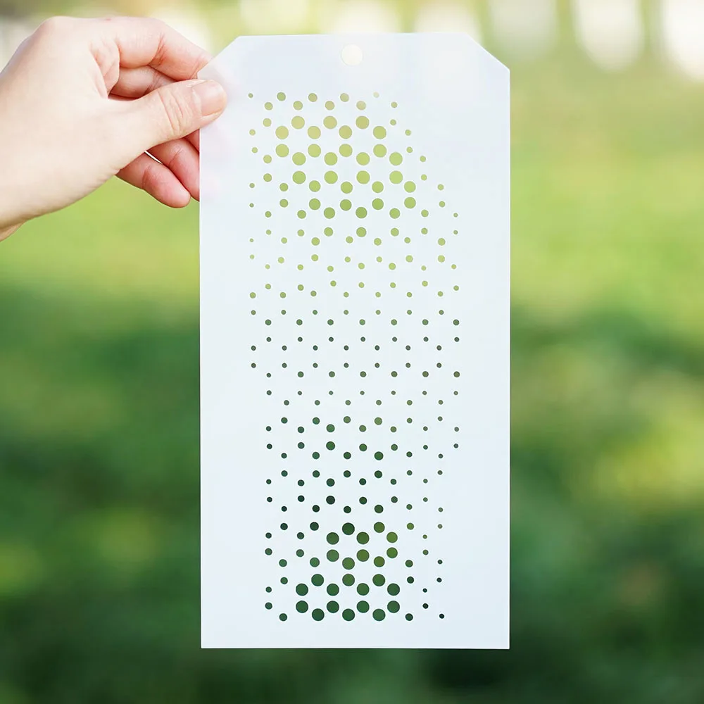 12-24-cm-Splatter-Polka-Dot-Stencil-for-Scrapbooking-Painting-album ...