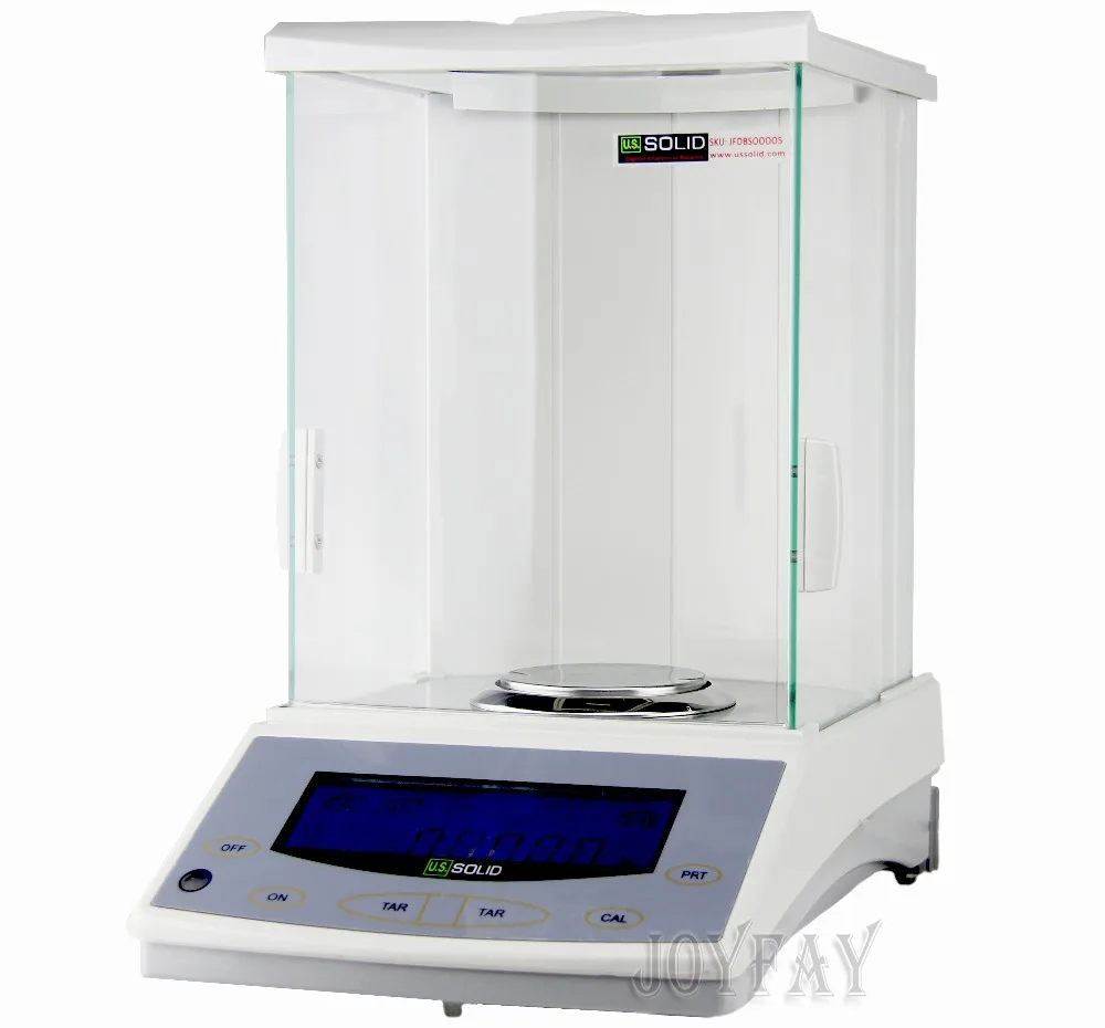 

U.S. Solid 210 x 0.0001 g 0.1mg Lab Analytical Balance Digital Electronic Precision Scale CE Certifications