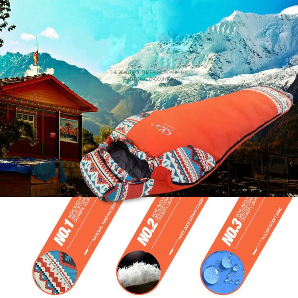 

Portable Lightweight Fleece Sleeping Bag For Outdoor Camping Travel Hiking