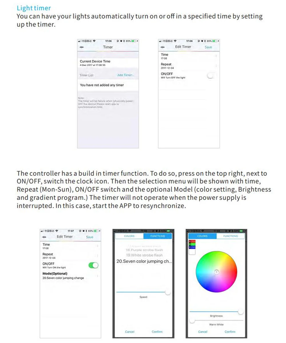 Светодиодная лента 5050 RGB RGBW RGBWW с Управлением по Bluetooth, набор беспроводных светодиодных лент для IOS, Android APP, 5 м, светодиодный светильник RGB с адаптером 3A