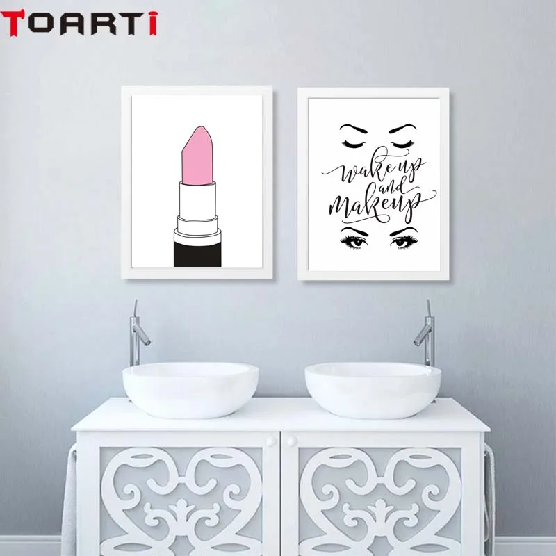 Audrey Hepburn Lipstick Wall Art Poster&Prints Modern Home Decor Canvas Painting Modular Wall Picture For Elegance Girls Bedroom (6)