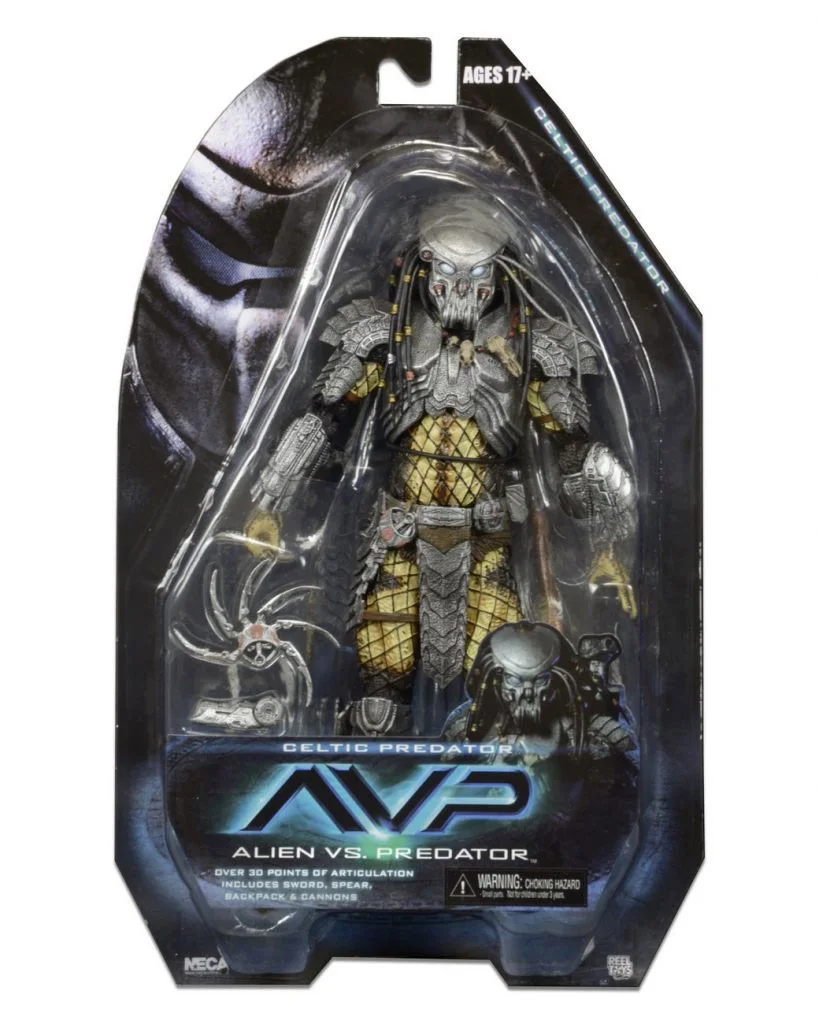 NECA AVP Alien vs. Predator Chopper Celtic Scar Predator PVC Action Figure Collectible Model Toy (8)