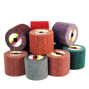 

3M stainless steel polishing machine polishing wheel nylon drawing round portable electric metal burr abrasive grinding wheel