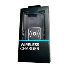 Qi Wireless Car Charger for Samsung Galaxy Any QI Standard Device Dashboard Holder Mount Non-Slip Silicone Mat