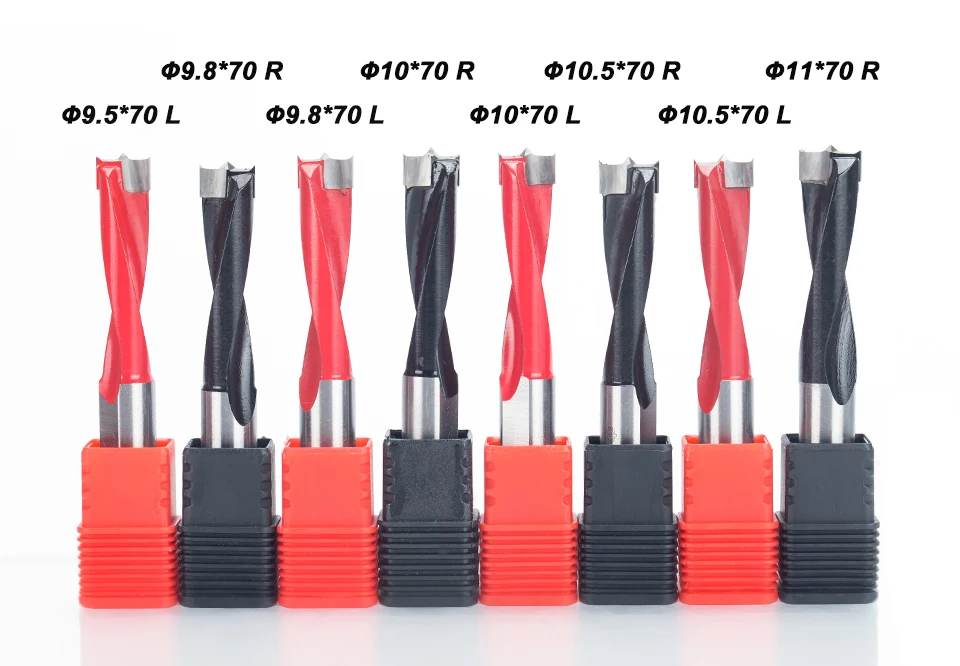 HUHAO 1 шт. Промышленный сорт древесного сверла 70 мм длина фрезы для древесного ряда сверлильный станок 9 мм-мм 15 мм endmill