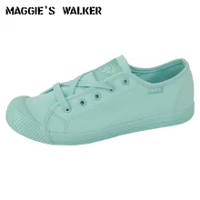 Maggie's Walker Women's Canvas Casual Shoes Fashion Low-top Candy-colored Canvas Shoes Lacing Outdoor Shoes Size 35~39 Maggie's Walker Women's Canvas Casual Shoes Fashion Low-top Candy-colored Canvas Shoes Lacing Outdoor Shoes Size 35~39