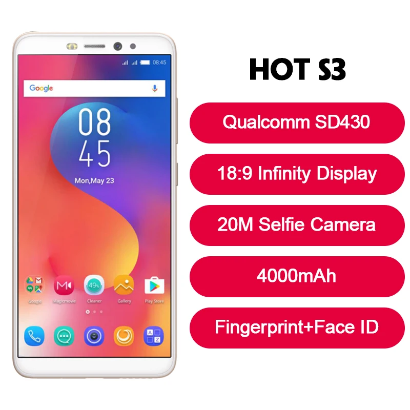Global Version Infinix HOT S3 SmartPhone 20M Selfie Camera cell phone Android 8.0 Global Version Infinix HOT S3 SmartPhone 20M Selfie Camera cell phone Android 8.0