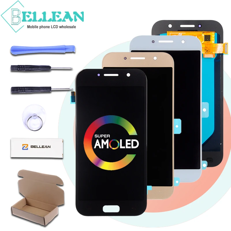 Discount 1pcs Catteny A5 2017 Display For Samsung Galaxy A520 Lcd With Touch Screen Digitizer Assembly A520F SM-A520 Screen Discount 1pcs Catteny A5 2017 Display For Samsung Galaxy A520 Lcd With Touch Screen Digitizer Assembly A520F SM-A520 Screen