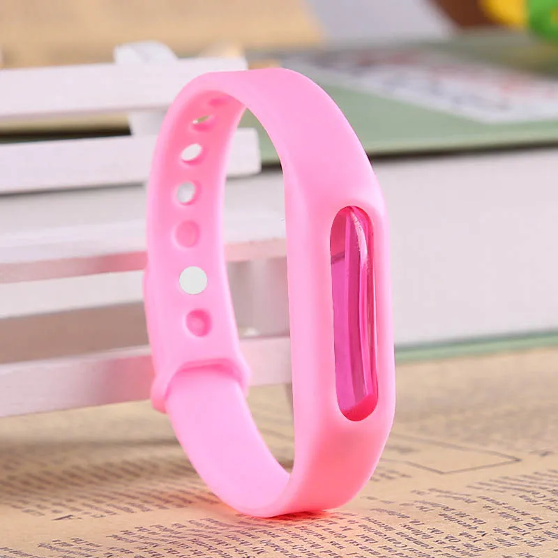 

5 Pcs Anti Mosquito Bracelet Pest Bug Repellent Silicone Wrist Band Insect Repeller Bangle Lock SMN88