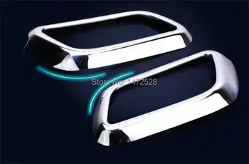 

2 PCS Car styling NEW ABS Highlight Front Inner Door handle circle cover case Stickers for chevrolet chevy malibu 2012 2013 2014