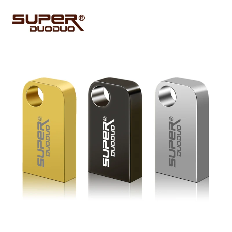 

super mini metal usb flash drive 64GB 32GB flash disk 16GB 8GB flash drive portable 128GB memory stick Pendrive Storage