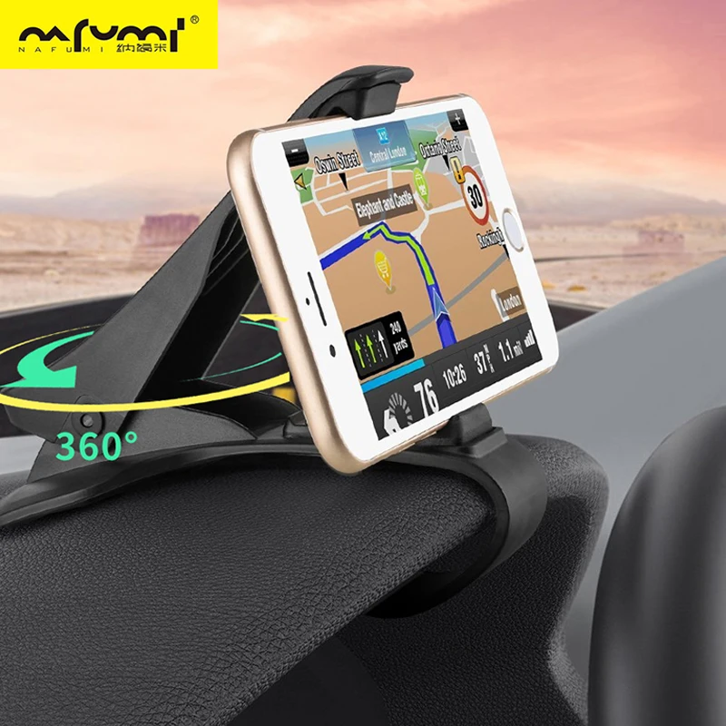 

Universal Dashboard Car Phone Holder 360 Degree Mobile Phone Stand Holder Grip in Car Adjustable Cell Support Phone Holder Mount