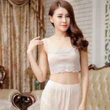 Leechee женские большие Размеры вязать кружева завернутый груди шелк Регулируемая нижнего белья Нет груди площадку дышащий сексуальный бюстгальтер TGB-005