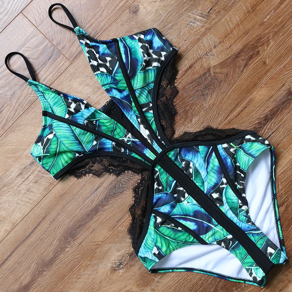 One Piece Swimsuit Monokini Women Swimming Suit Lace Swimwear Women Sexy One Piece Suit Monokini BodySuit Maillot De Bain Femme ruuhee new swimwear women one piece swimsuit pink bodysuit 2017 bathing suit monokini swimming suit for women maillot de bain