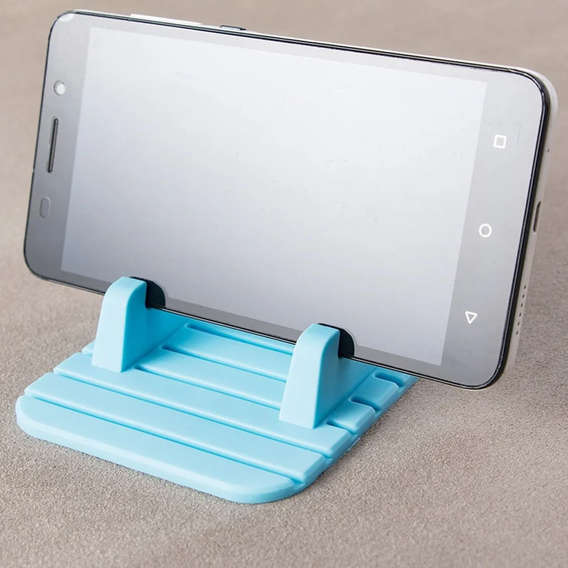  Weichen Silikon Handy Halter Ständer Universal Anti Slip Mat Auto Halterung Halter Für IPhone X 8 7