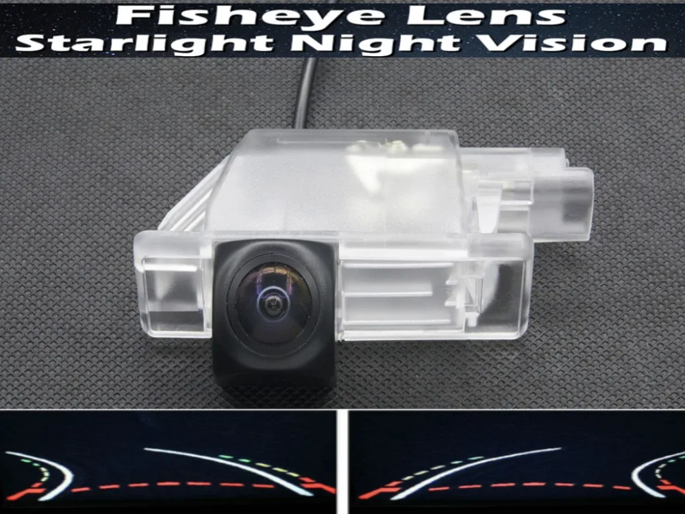 

Waterproof Trajectory Tracks Fisheye Lens Car Parking Rear view Camera for Peugeot 2008 2014 2015 2016 Car Reverse Camera