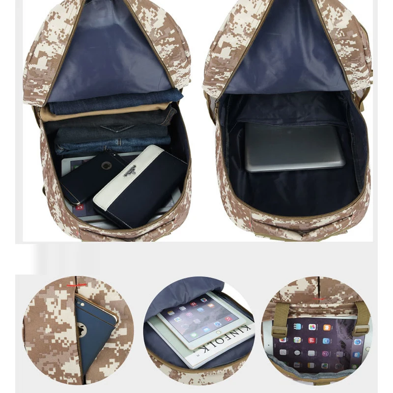 الساخن A + + جودة التكتيكية على ظهره العسكرية الجيش Mochila 50L للماء المشي حقيبة ظهر للصيد السياحية الظهر الرياضية حقيبة الساخن A + + جودة التكتيكية على ظهره العسكرية الجيش Mochila 50L للماء المشي حقيبة ظهر للصيد السياحية الظهر الرياضية حقيبة