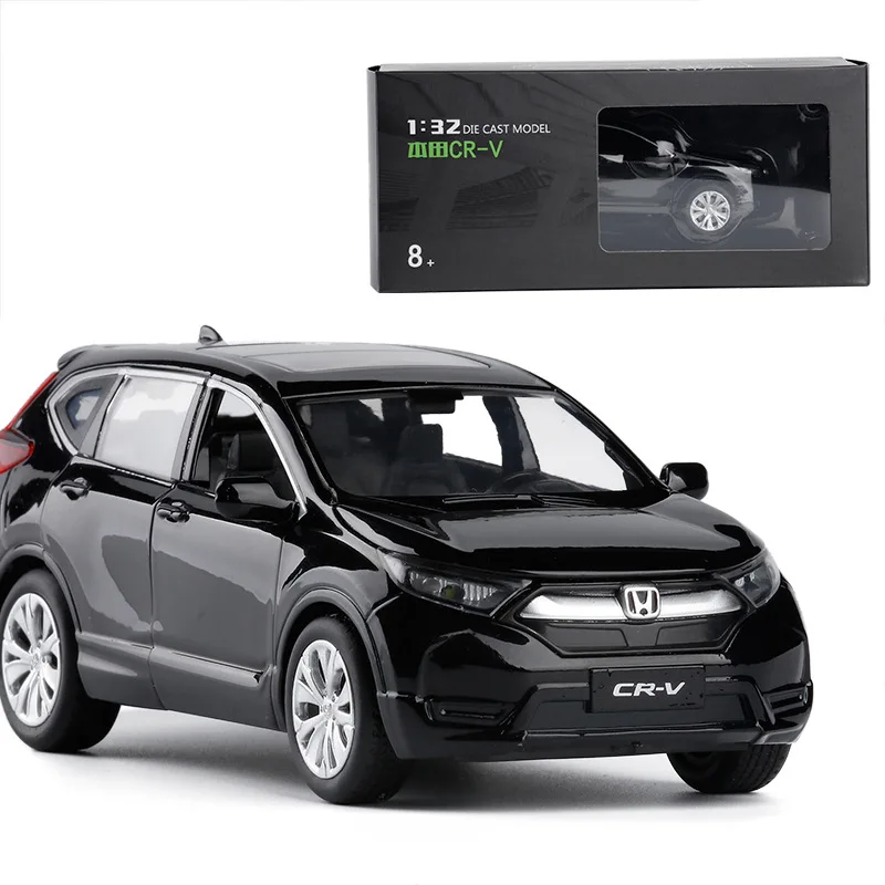 1:32 металлическая модель Honda CRV со звуком и светом автомобиля игрушечные литые