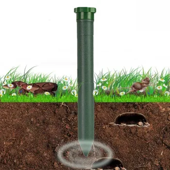 

1/2/4pcs Battery style Ultrasonic Sonic Mouse Mole Insect Pest Rodent Repellent Waterproof Repeller For Outdoor Lamp Yard Garden