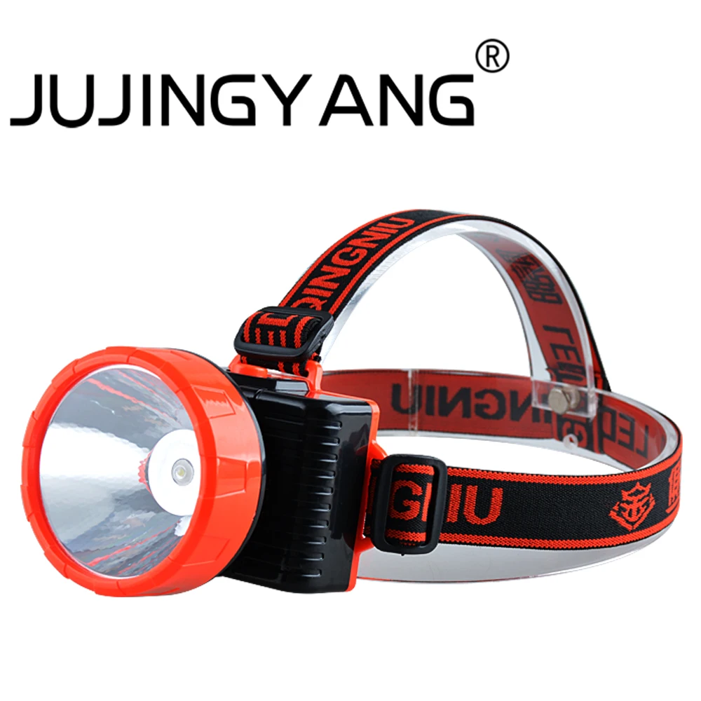 

JUJINGYANG Night fishing and hunting 3000 meter flashlight super bright LED headlights