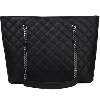 

Solid Shoulder Bags high-capacity Shopping Bag PU leather Tote Package Bags Purses Casual Handbag For Women travel shopping bag